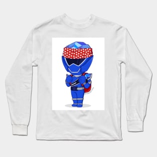 Chibi Blue Guy Long Sleeve T-Shirt